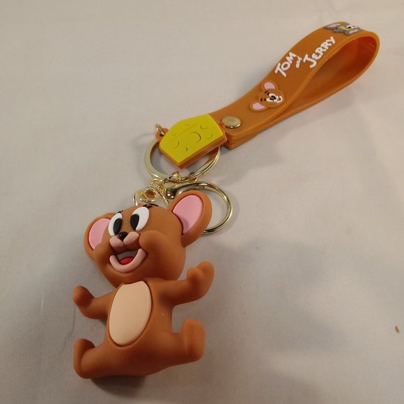 Tom and Jerry Mouse Key Chain Key Ring Cartoon Character Figurine Keychain Gift - Picture 8 of 10